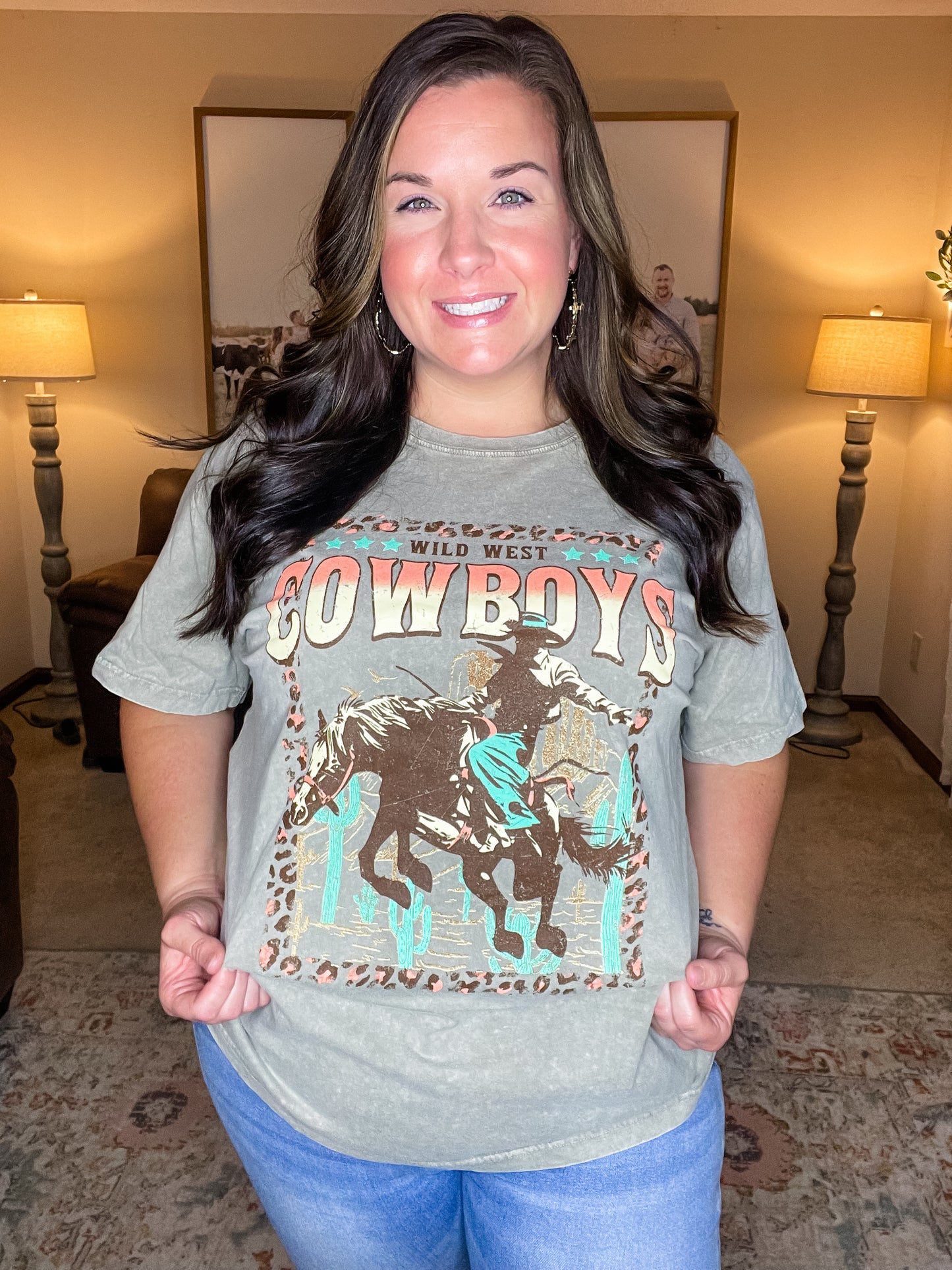 Wild West Cowboys Graphic Tee