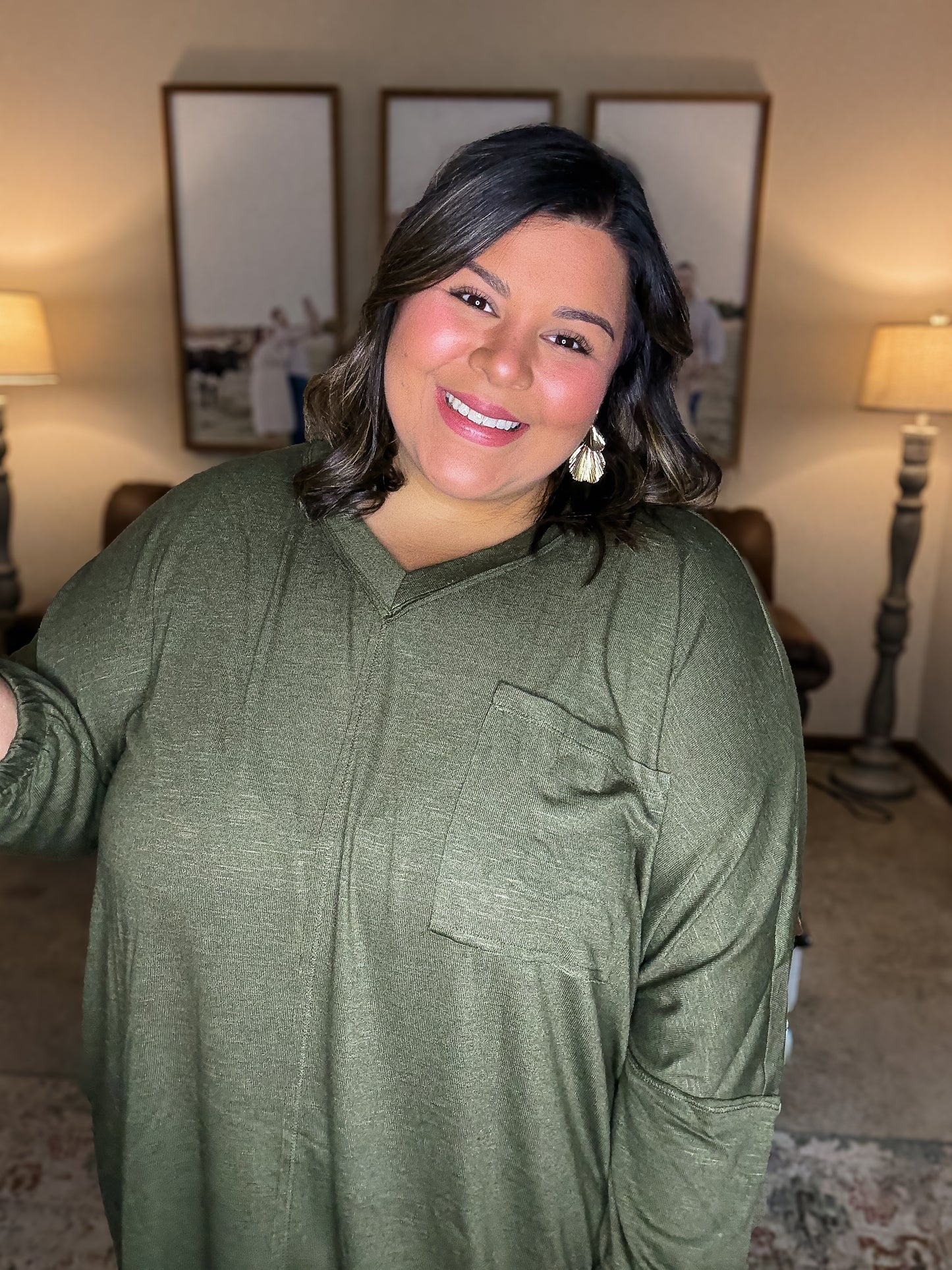 Olive Everyday Top
