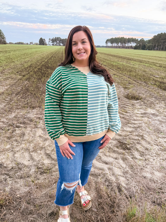 Trendsetter Pullover in Green