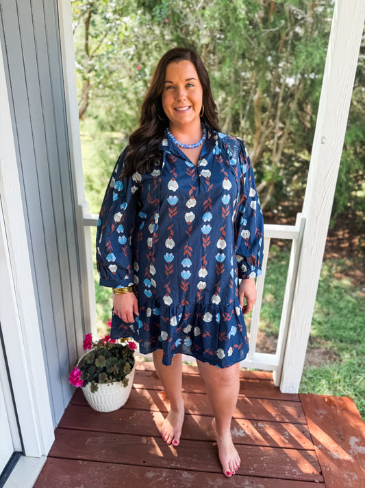 Curvy Crisp Breeze Dress