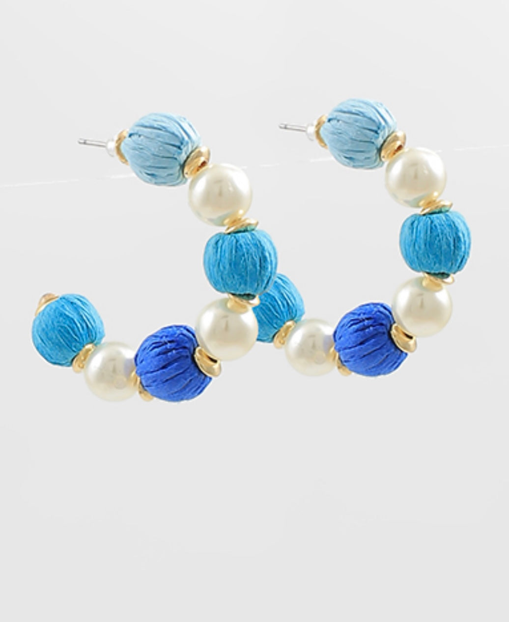 Cutesy Color Hoops in Blue