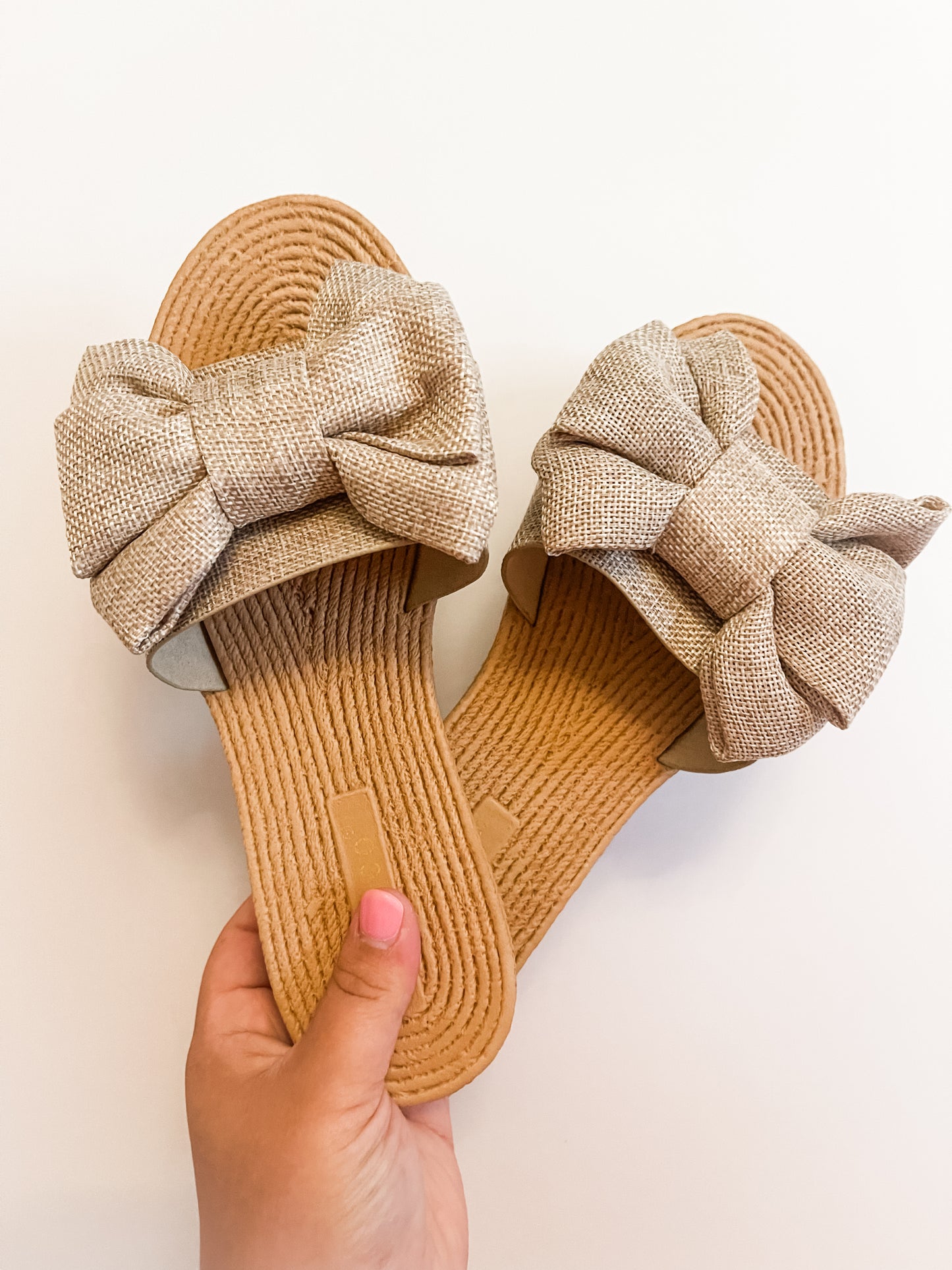 Athena Bow Sandals