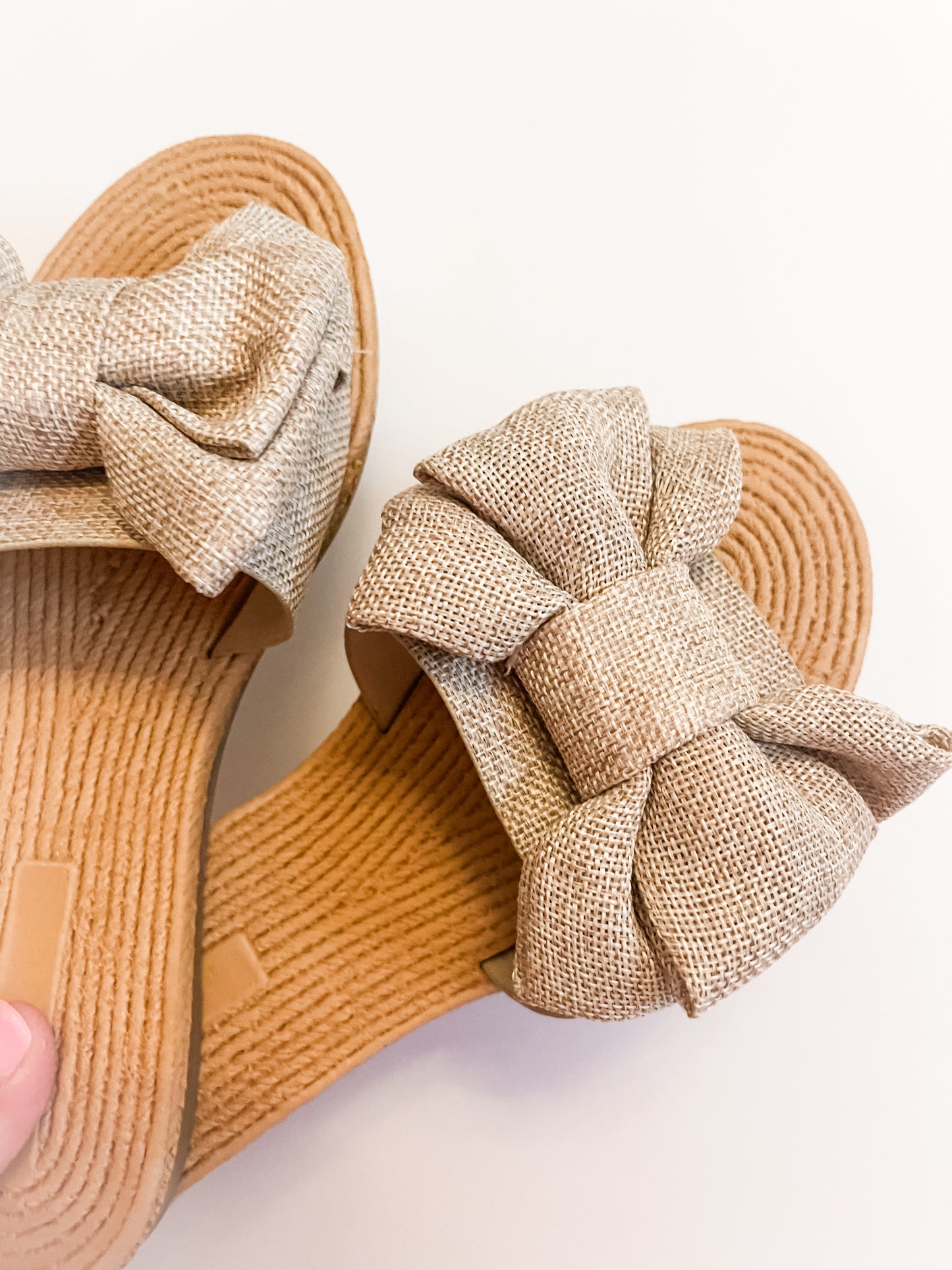 Athena Bow Sandals