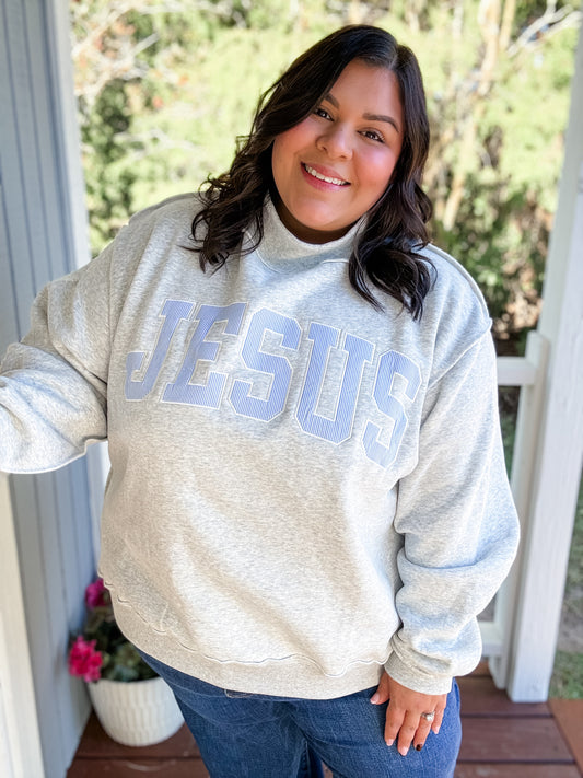 Jesus Mock Neck
