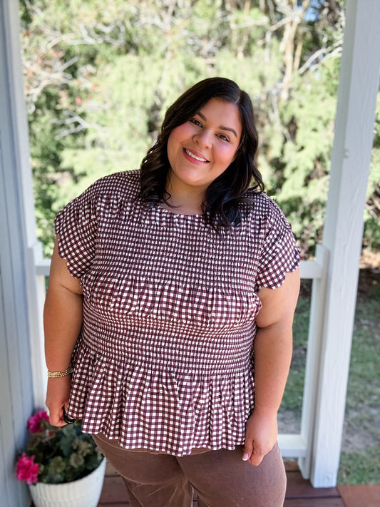 Curvy Fireside Feelings Top