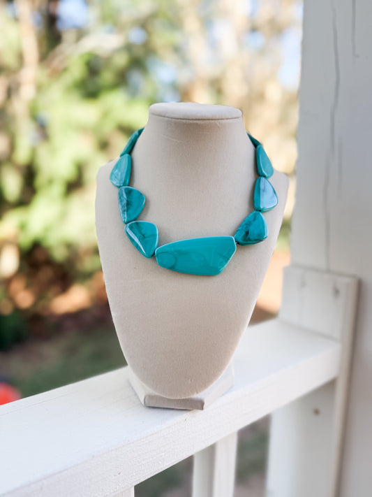 The Sharon Necklace | Turquoise
