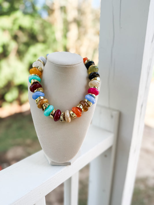 The Collins Necklace | Vibrant Tones