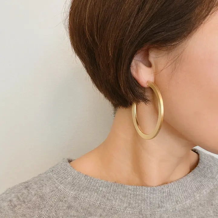 Round Luxe Hoops